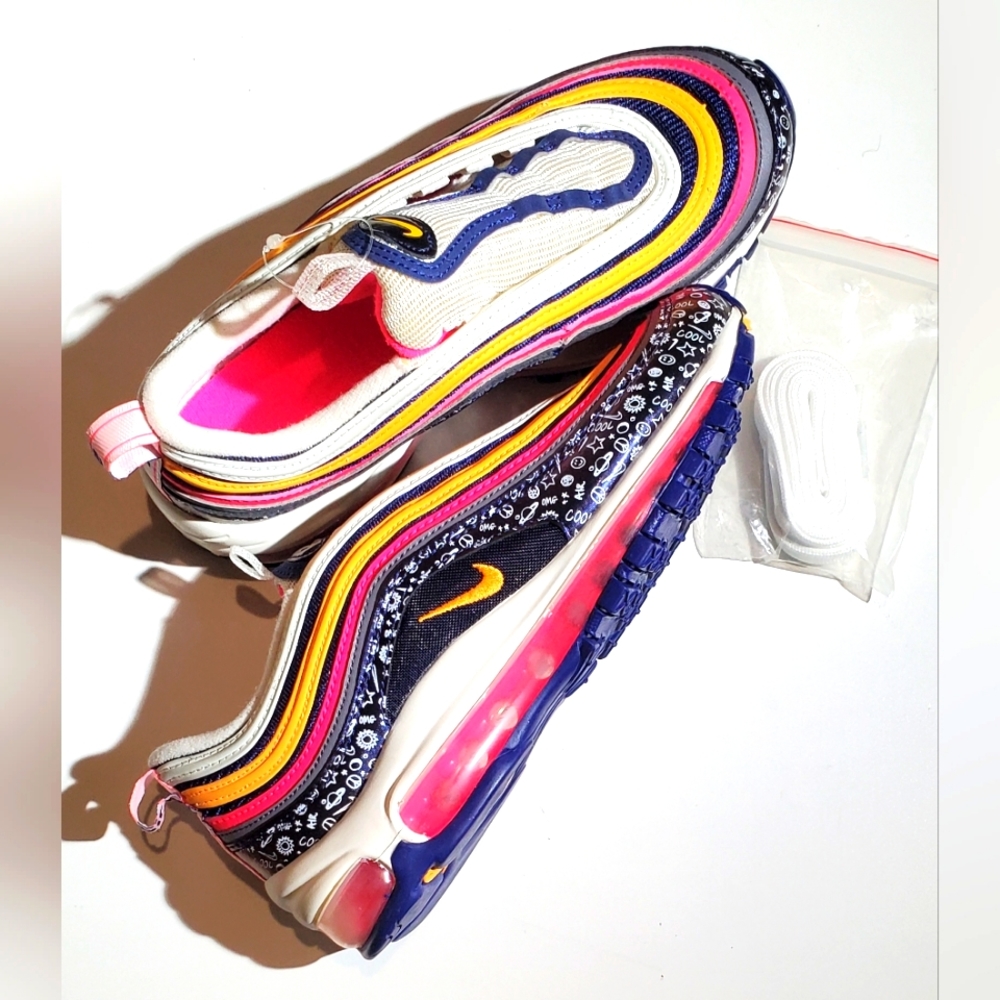Kid's Nike Air Max 97 Back to School Sneakers Size 5.5Y